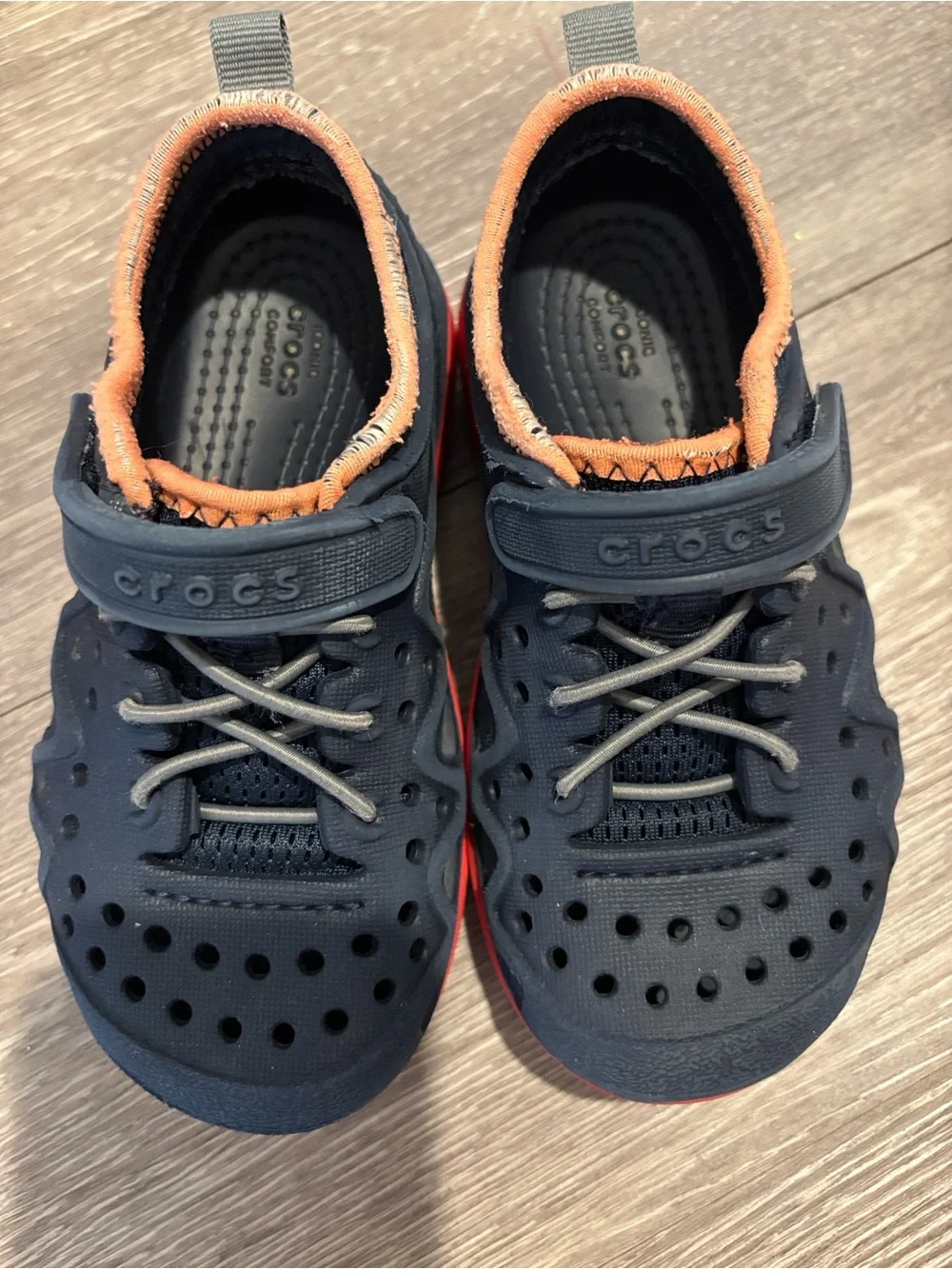 Crocs Swiftwater Expedition sandals Velcro water shoes size 10